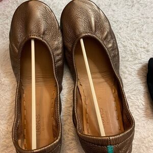Tieks Ballet Flats Bronze Sz 9